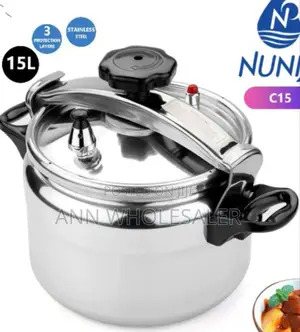 15litres Nunix Manual Pressure Cooker C15