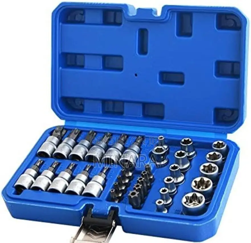 34 PCS Torx Bit Socket Set