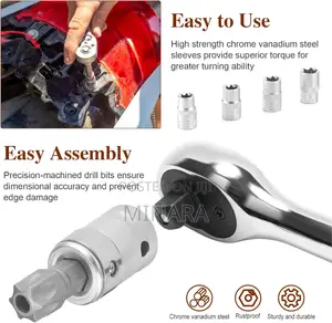 34 PCS Torx Bit Socket Set