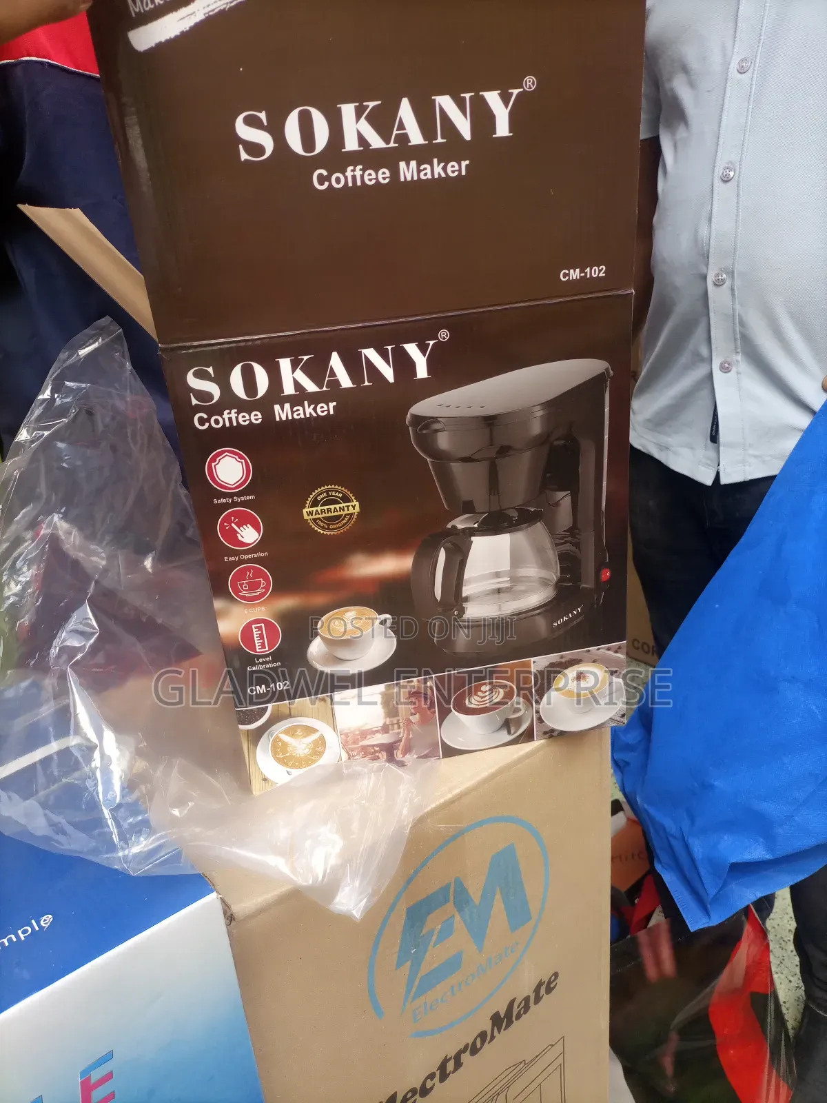 Approved Sokany Coffee Maker Machine