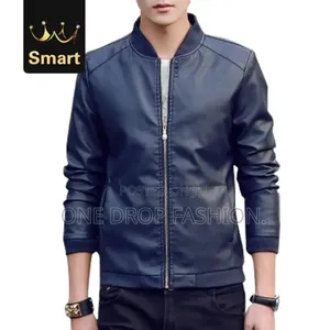 Men Classy Leather Jackets Wears 67i9