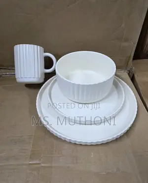Nordic Stripes Ceramic Dinneer Set