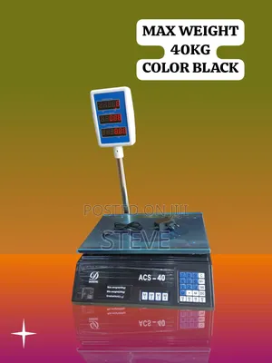 40kg Digital Price Computing Scale(Rechargeable) Arm Display