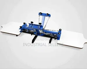 4 Color 2 Station Screen Printing Machine