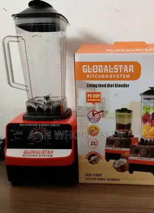 New- Arrival- Global Star- Blender - Silver Crest - Model