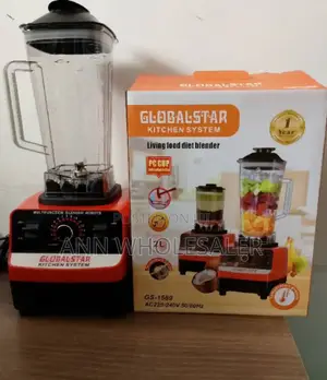 With Warranty 2 in 1 Blender / Globalstar Silver Crest Model