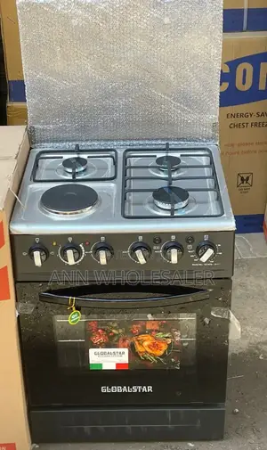 With Warranty Black 60*60globalstar 3+1 Standing Cooker F/4