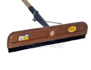 Large Floor Squeegee With Wooden Handle