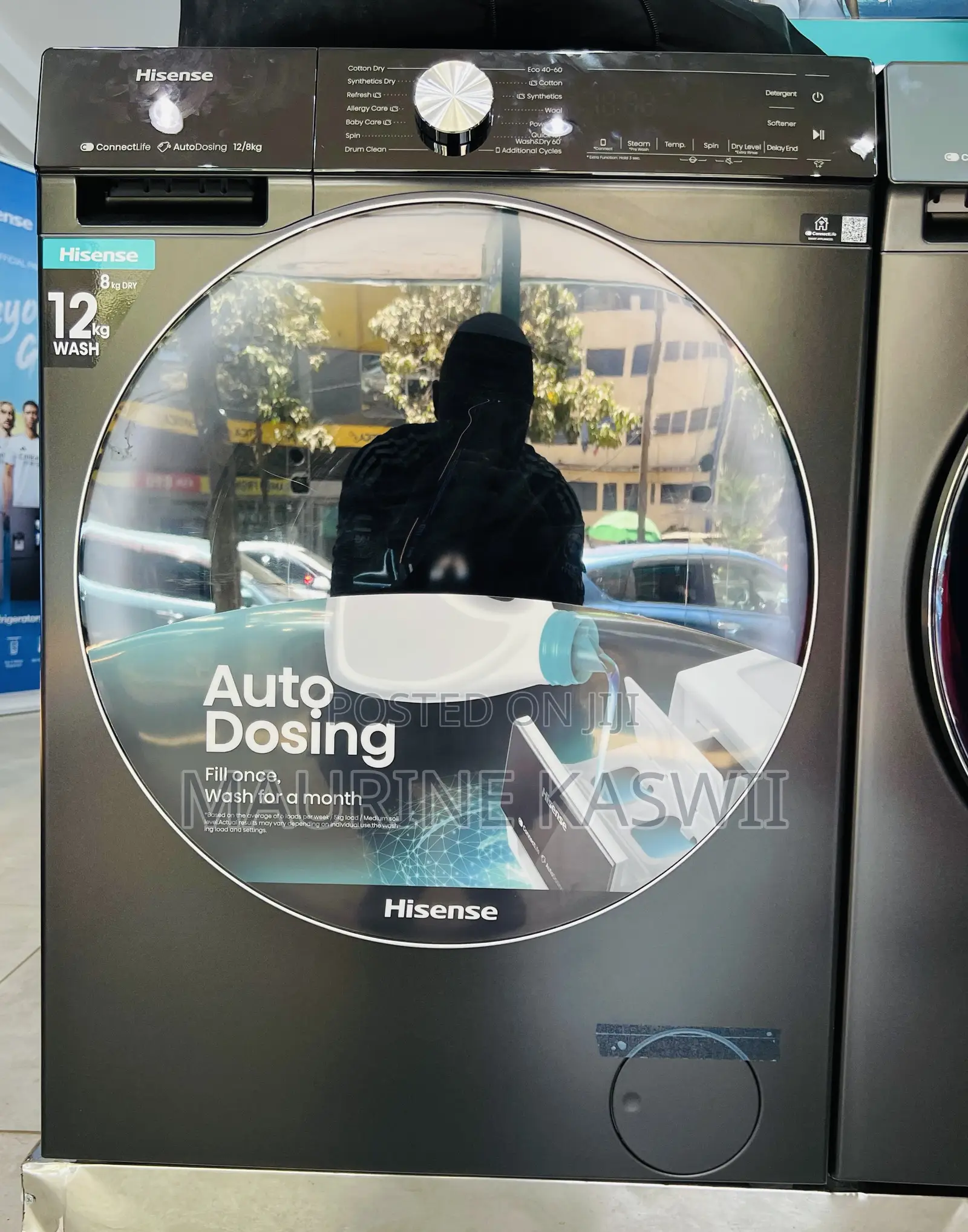 Hisense 12/8kg Outodosing Machine Full Outomatic