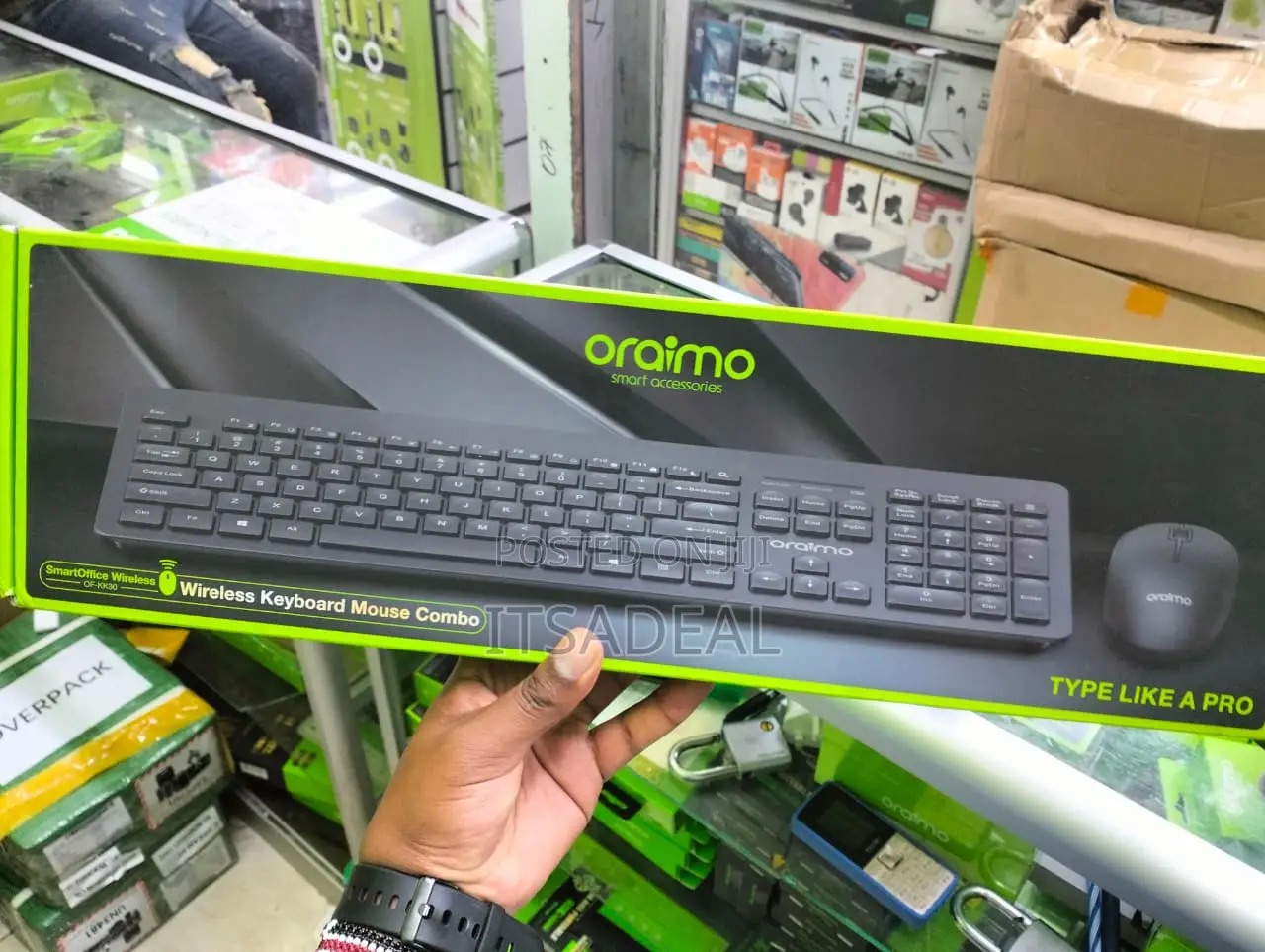 Wireless Keyboars Mouse Combo