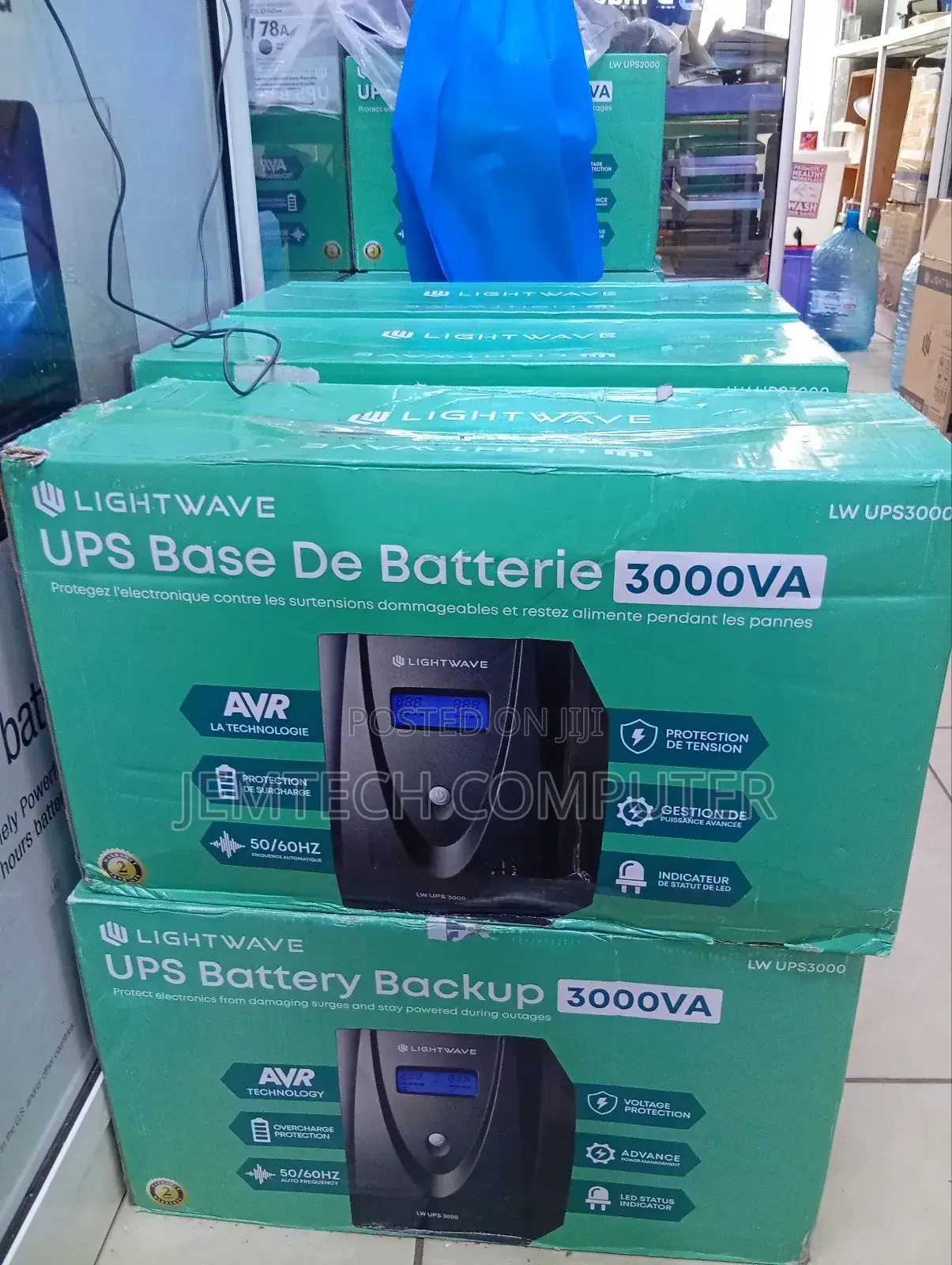 Brand New 3kva Ups Backup Lightwave ^°3000va Ups Lightwave
