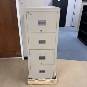 Office Cabinet: Firelock Office File Cabinet – 4 Drawer