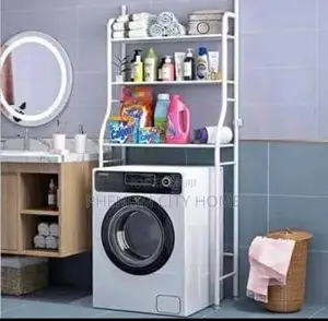 Classy Steel Washing Machine Rack