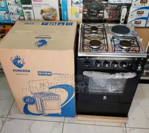 3g + 1e Euroken Standing Oven Cooker