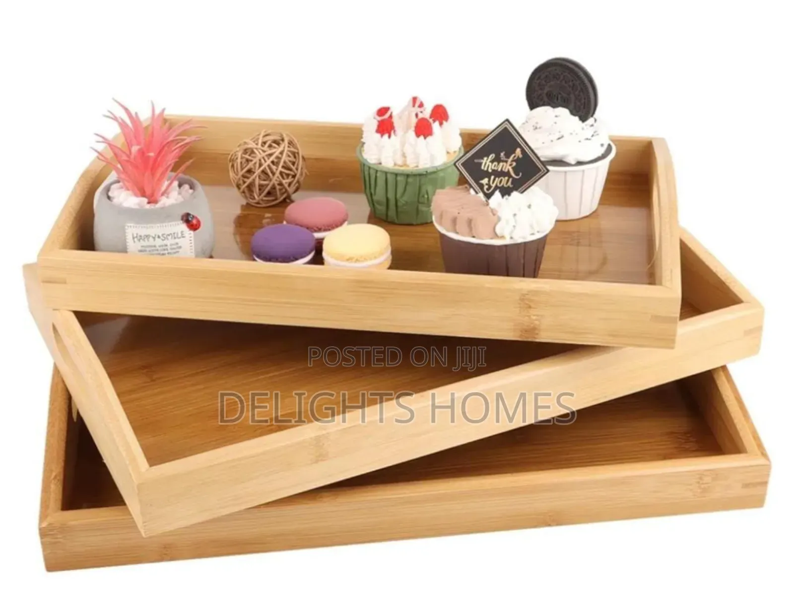 3 in 1 Bamboo Serving Tray