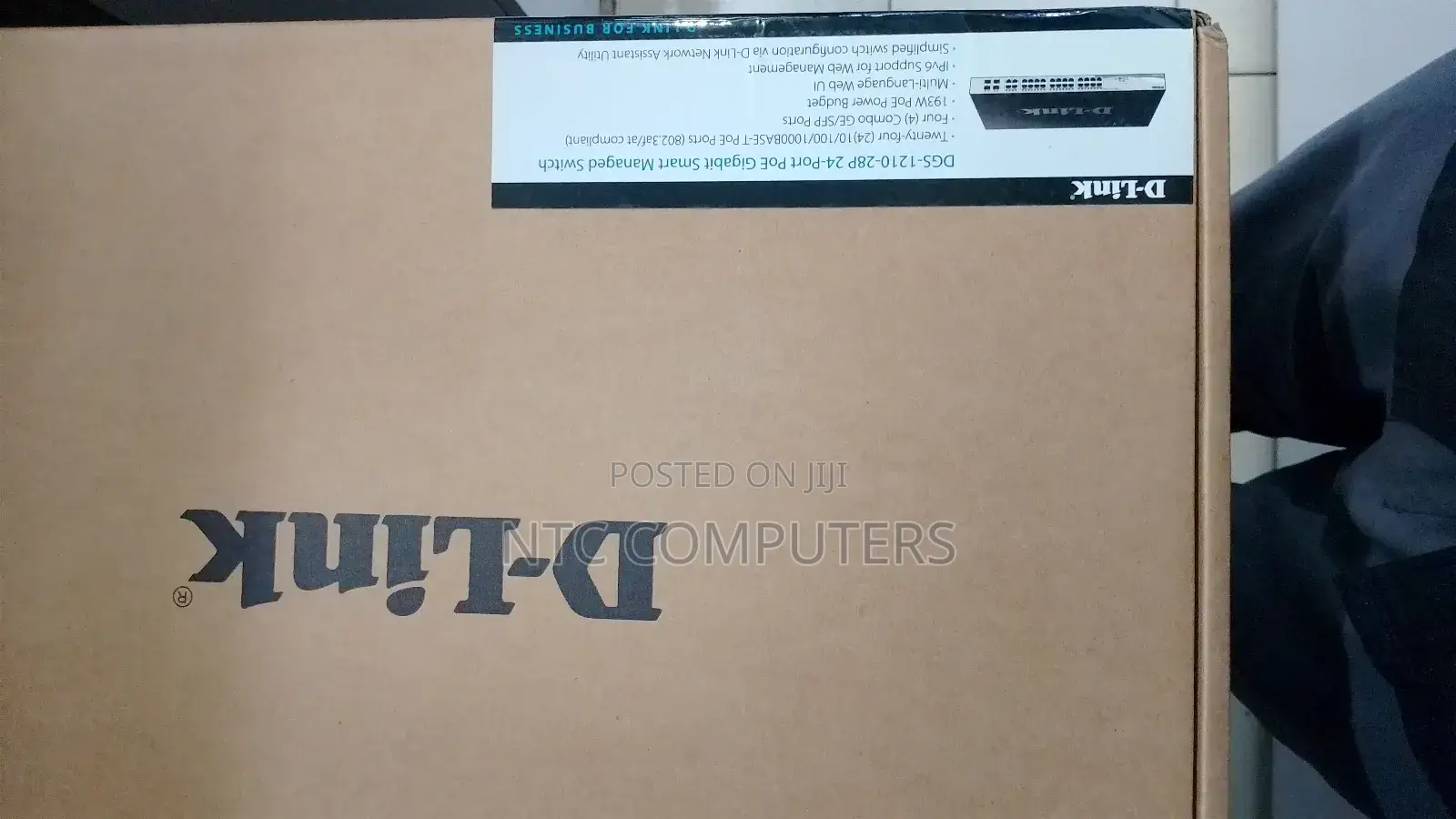 D-Link DGS-1210- 28/P24 Port Smart Poe Managed Switch