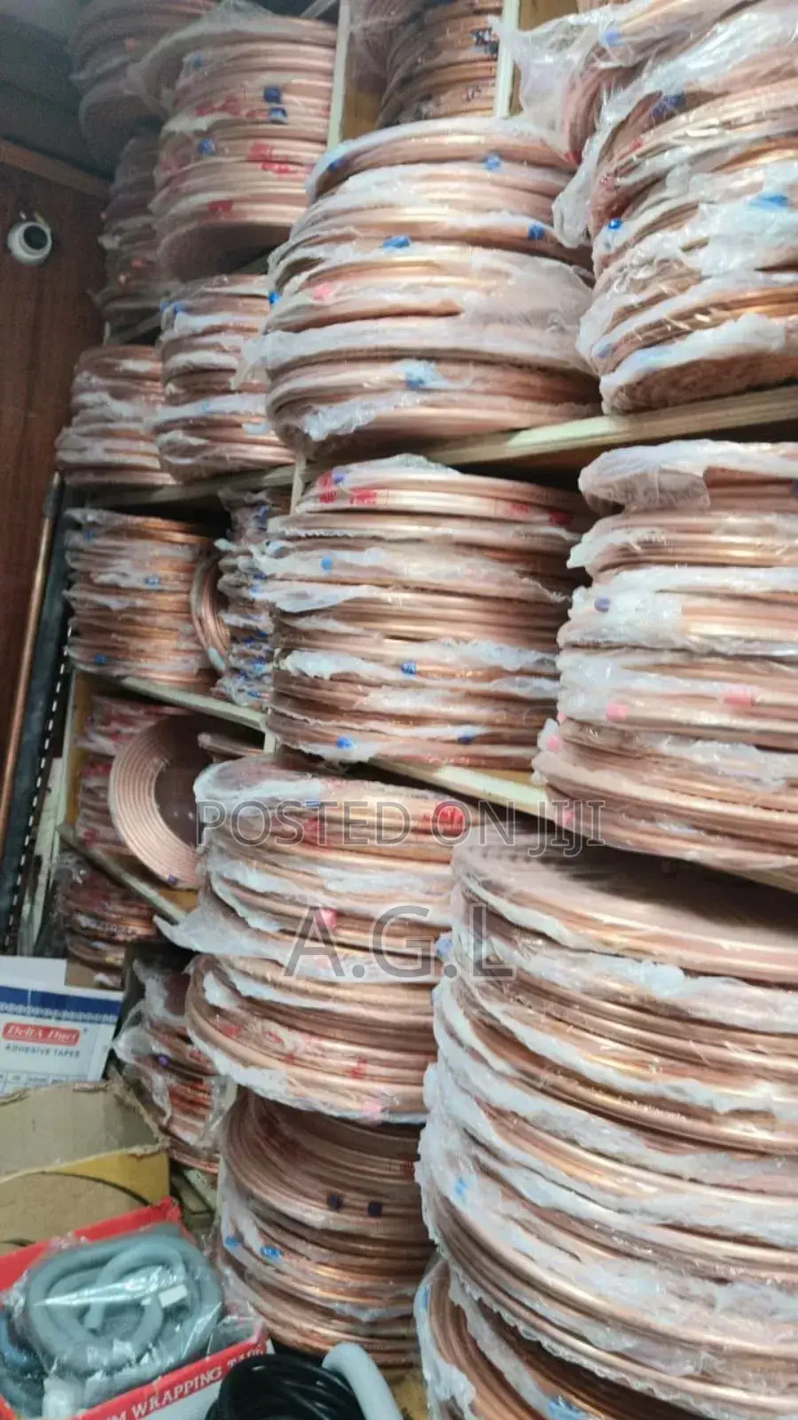 Copper Pipe Rolls (All Sizes Available)