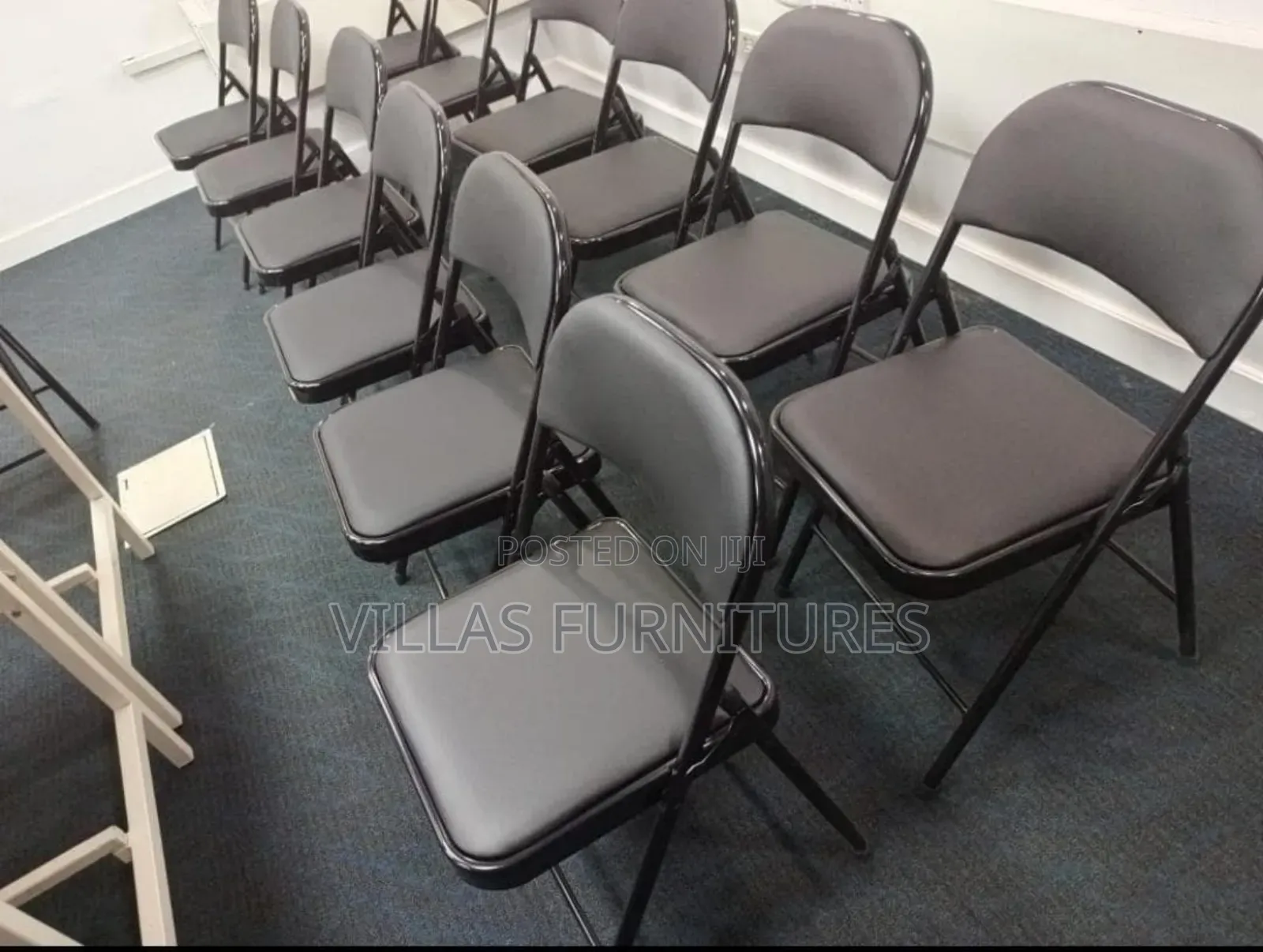 Leather Folding Chairs