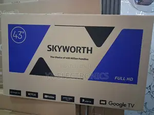 Skyworth 43e3500g,Full Hd(2024)Frameless Google Tv(1yr Wrty)