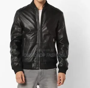 Men Black Biker Jackets