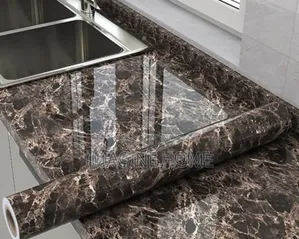 Brown Marble Contact Paper