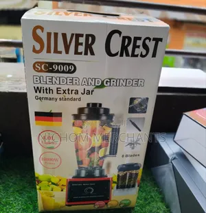 4ltrs Silver Crest Blender and Grinder