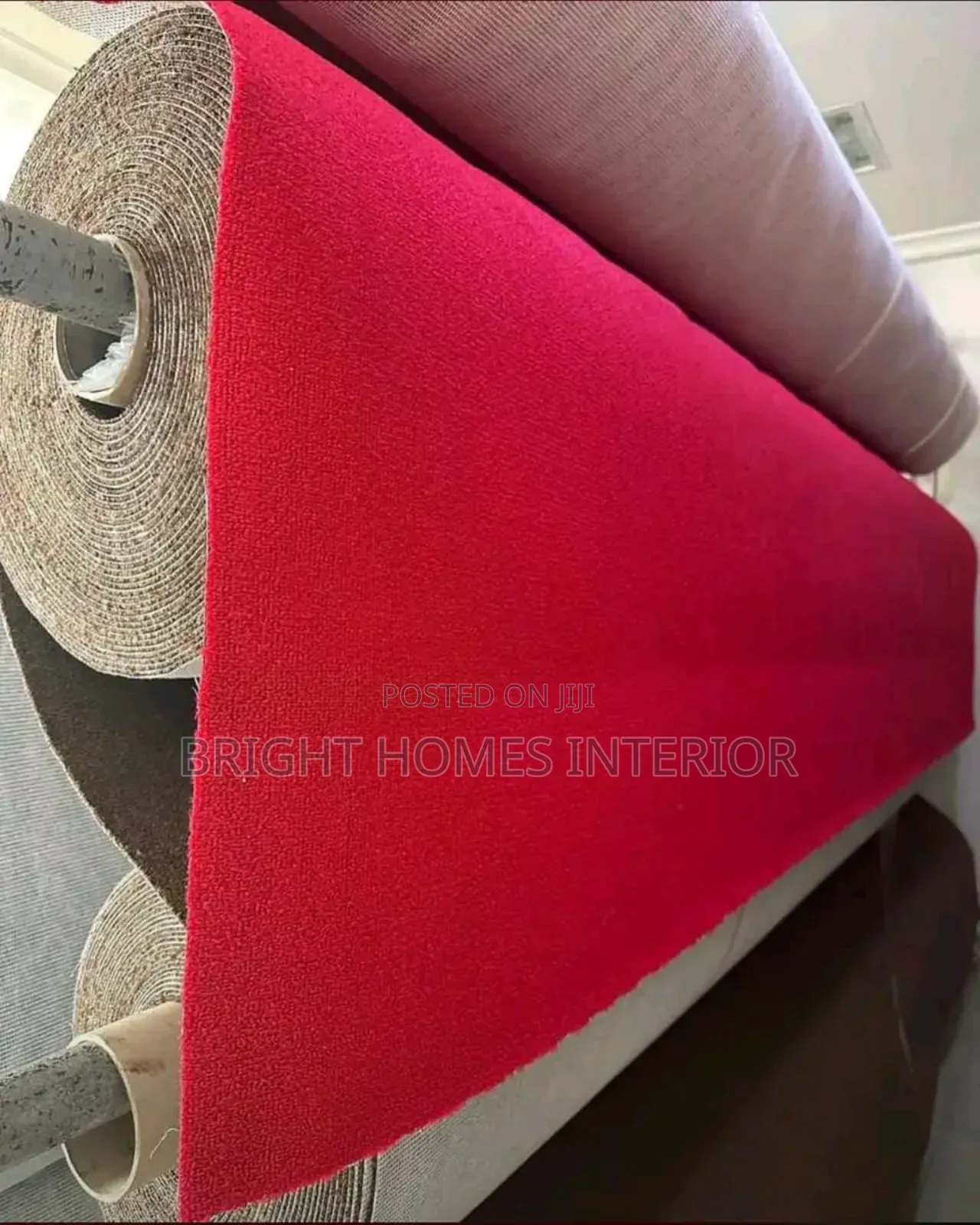 Red Office Carpet for Office Comfort