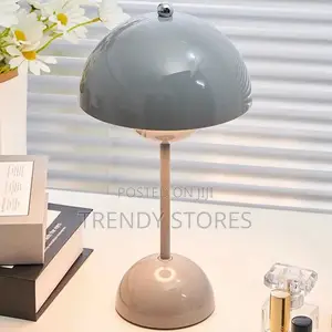 Grey Rechargeable Table Lamp