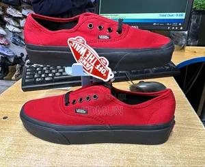 Red Black Vans