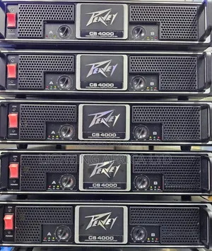 Cs 4000 Peavey Power Amplifier 4000w