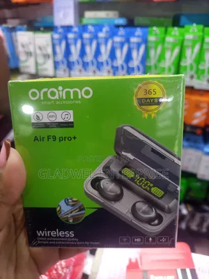 Approved Oraimo Earpords /Soft Sound /Wireless Connection