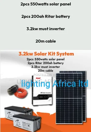 3.2kva Ritar Special Solar Off-grid System Complete