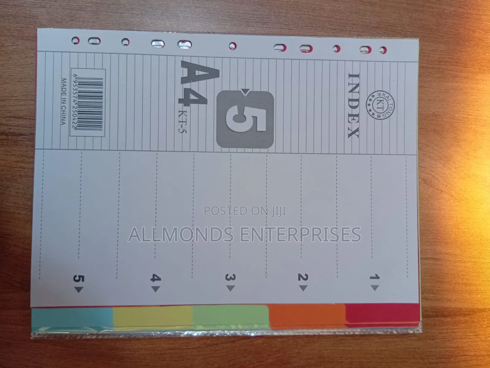 A4 File Separator/ File Divider- 1- 5