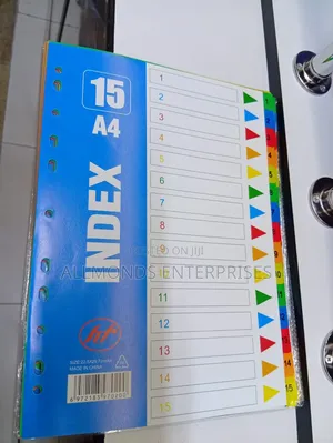 File Separator/ File Divider 1-15