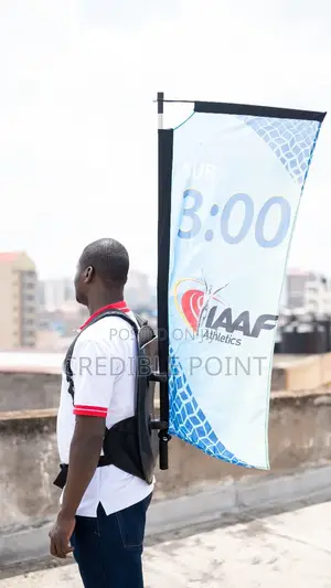Backpack Telescopic Flag