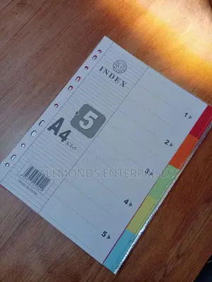 A4 File Separator/ File Divider- 1- 5