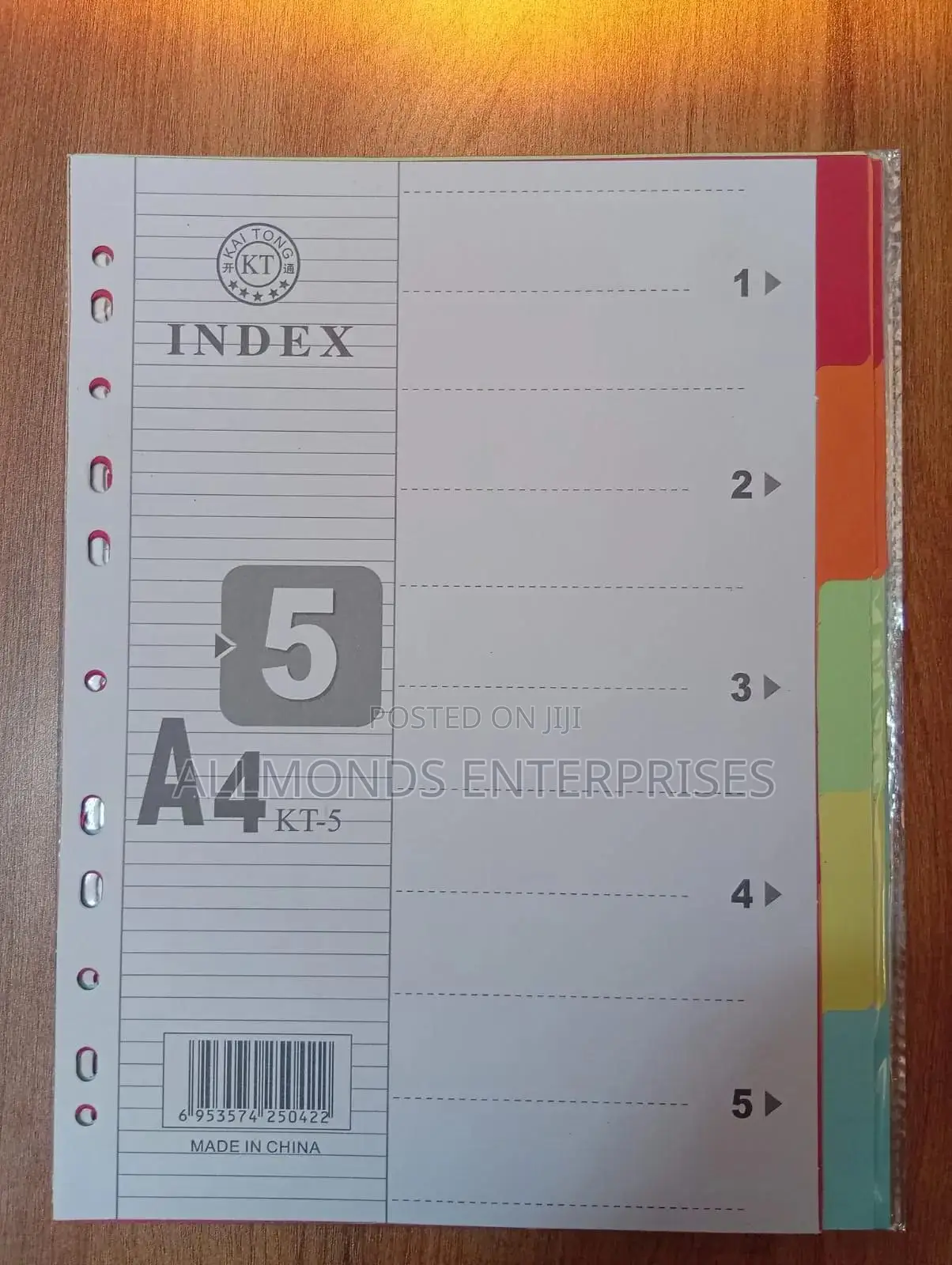 A4 File Separator/ File Divider- 1- 5