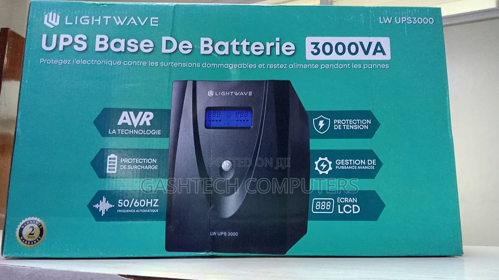 3kva Brand New Lightwave Ups With LCD Screen