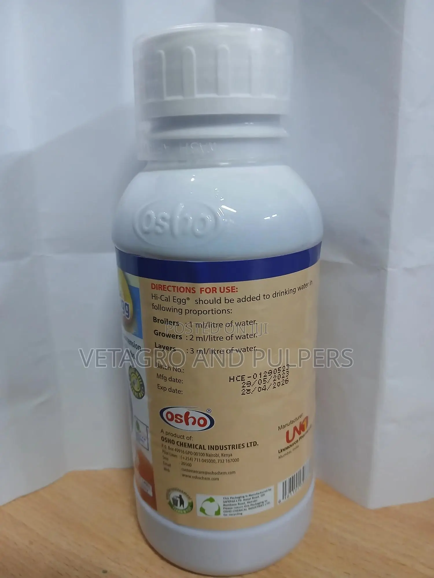Hi - Cal Egg (Liquid)