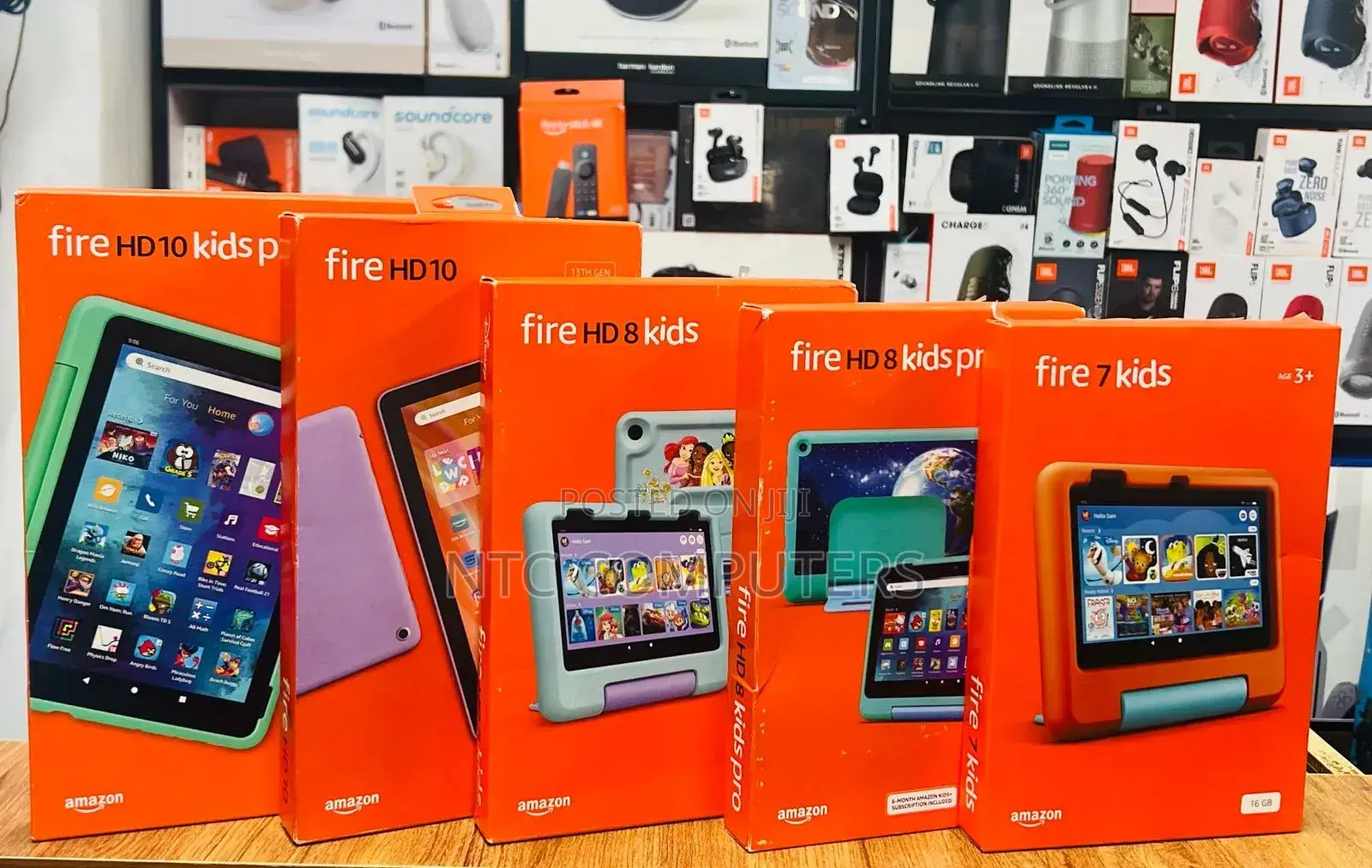 New Amazon Fire HD 10 64 GB Gray