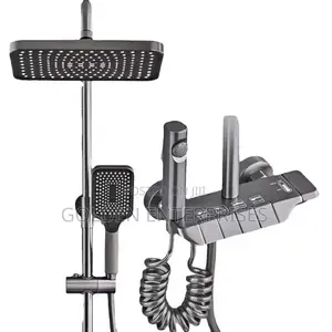 4 Way Function Piano Shower Mixer Set