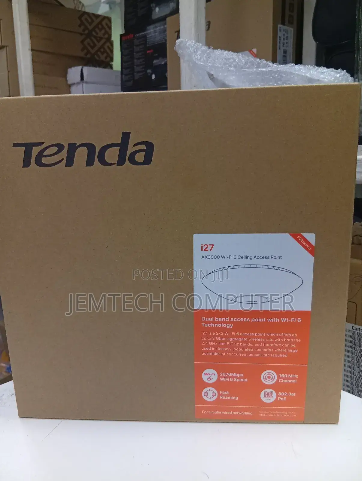 I27 Ax3000 Wifi 6 Tenda Access Point ^°Ax3000