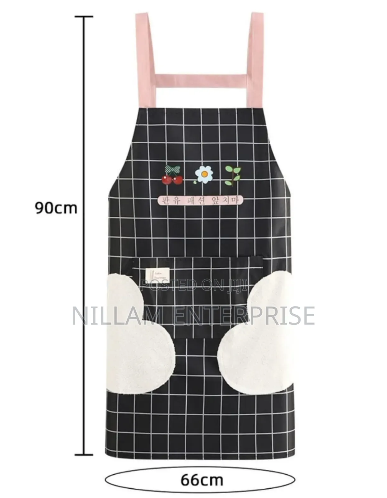 Waterproof Cute Checked Floral Aprons