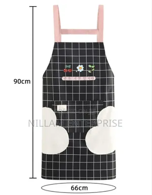 Waterproof Cute Checked Floral Aprons