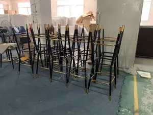 Imported Bar Stool Legs With Brass Foot Rest