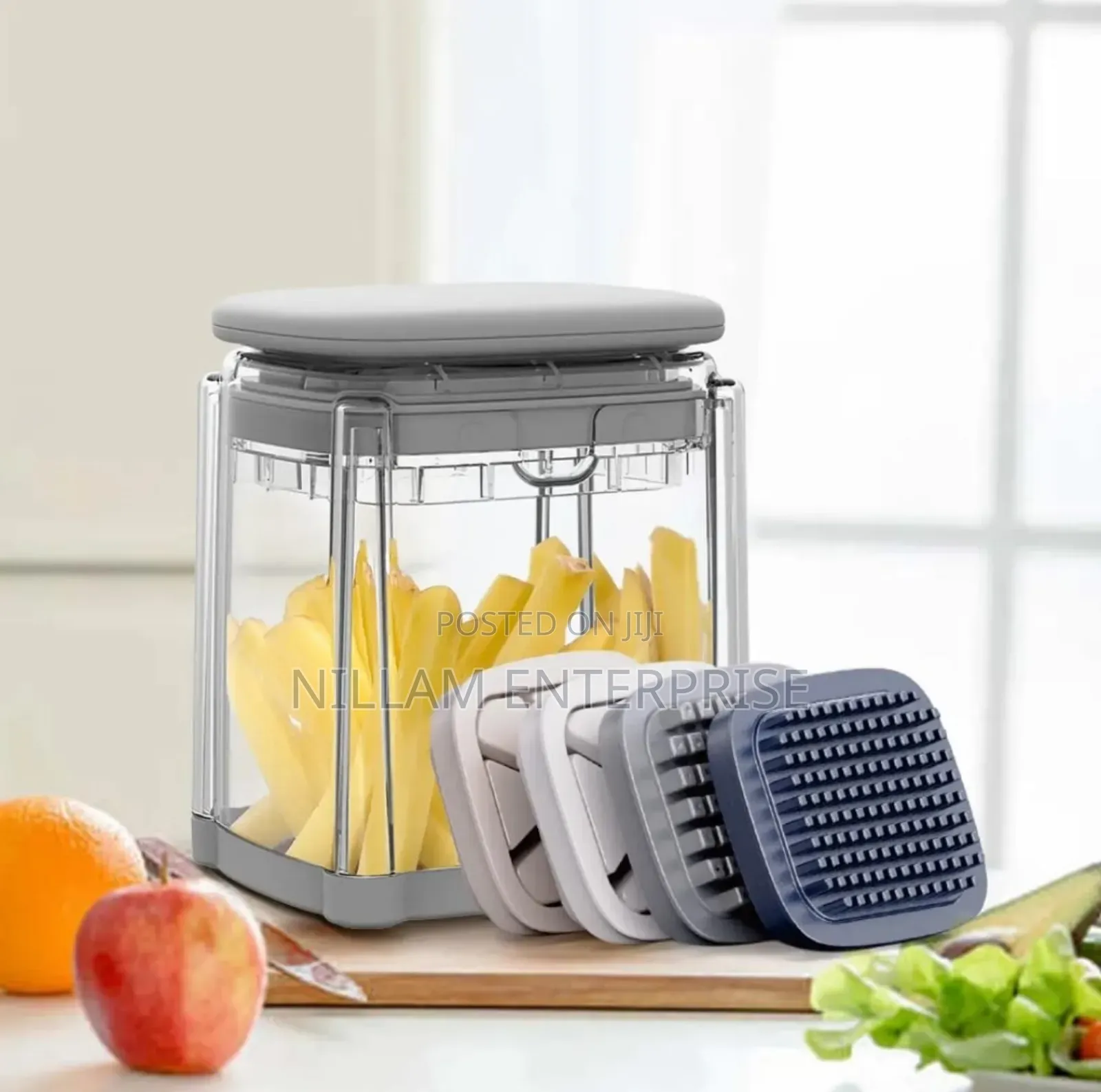 Press-Type French Fries Cutter,