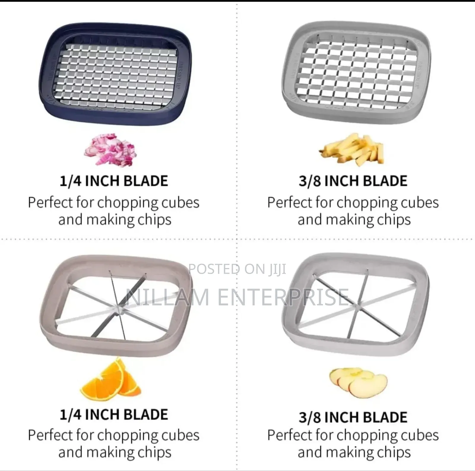 Press-Type French Fries Cutter,