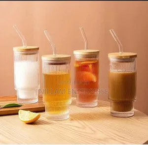 High Borosilicate Glass Coffee /Milk/Juice/Water Tumbler.