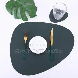 12pcs Leather Table Mat