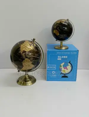 Rotating Globe World Map 20cm
